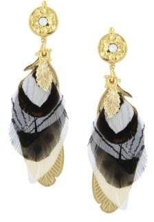 Gas Bijoux Sao Swarovski Crystal Drop Earrings