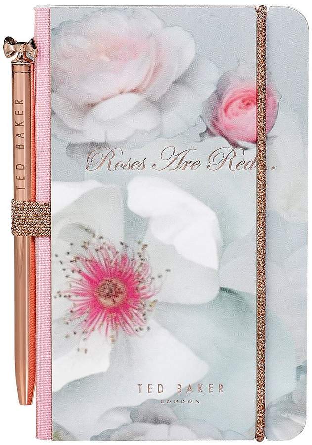 Mini Notebook & Pen Set - Chelsea Border