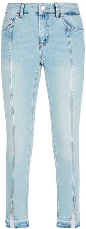 Seam-Detail Skinny Jeans