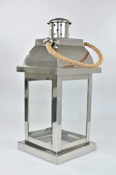 HTI-Line Laterne Edelstahl