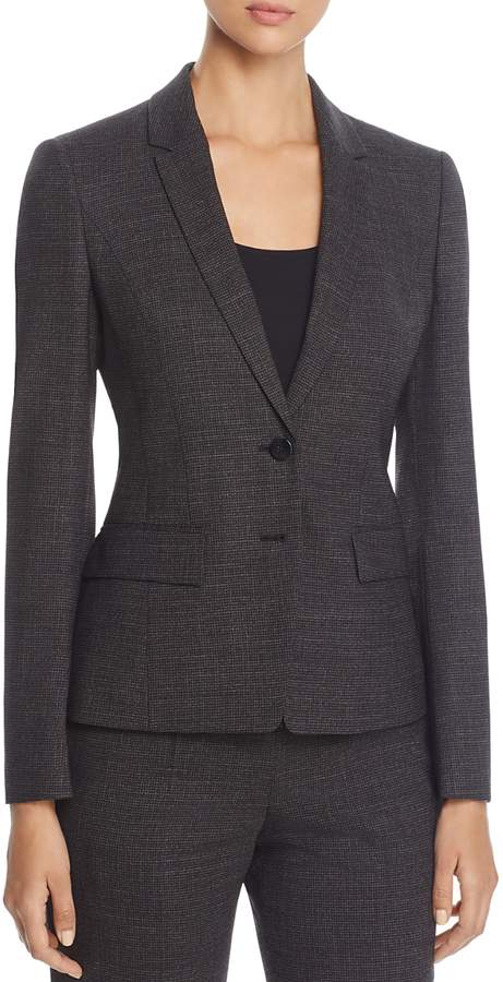 Jewisa Two-Button Tailored Jacket