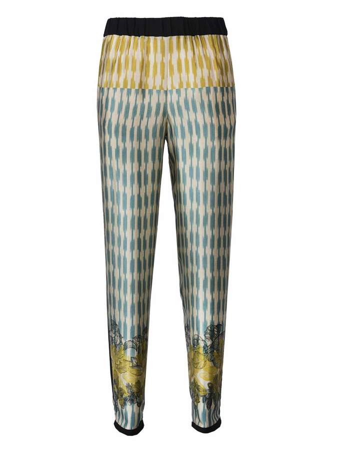 Forte_Forte Silk Trousers With Print