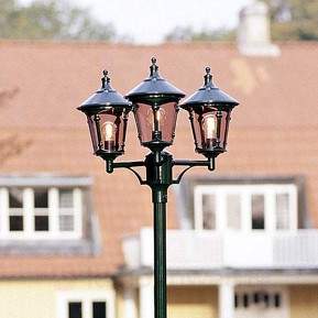 3-flammige Mastleuchte VIRGO