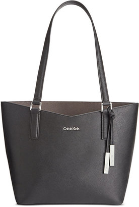 Calvin Klein Saffiano Leather Tote