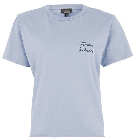 Femme Liberte Motif T-Shirt