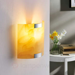 Quentin - LED-Wandlampe, amberfarben