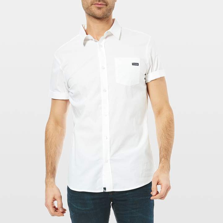 Logik - Kurzärmeliges Hemd - weiß