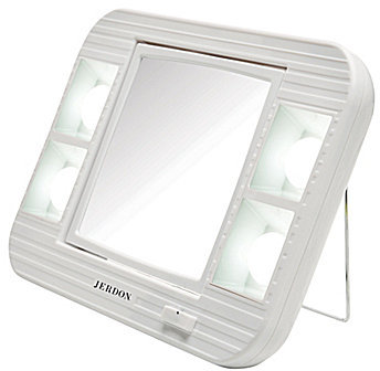 Jerdon 5X/1X LED Lighted Makeup Mirror