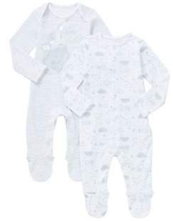 2 Pack of Tatty Teddy Sleepsuits