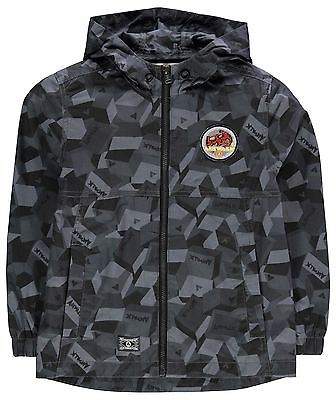 Kids Camo Jacket Top Coat Junior Boys Breathable Lightweight Long Sleeve