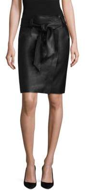 Lajupe Leather Skirt