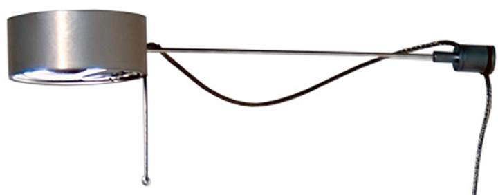 Absolut Lighting - Absolut Click Wandleuchte, mattChrom