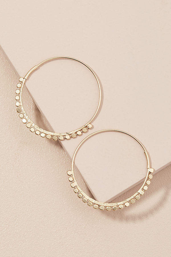 Bele Schmale Creolen - Gold