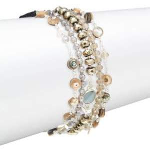 Abalone Mix Stone Bracelet