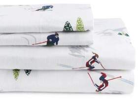 Distinctly Home Four-Piece Flannel Queen Sheet Set