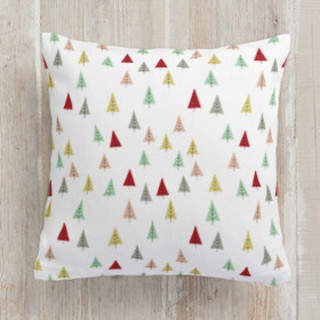 Christmas Tree Forest Self-Launch Square Pillows