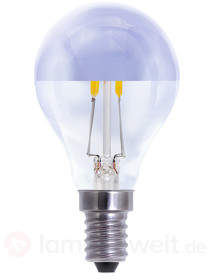 E14 2,7W LED-Leuchtmittel mit Spiegelkopf warmweiß