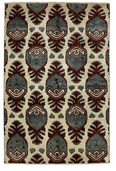 Ikat Collection Oriental Area Rug, 6'2 x 9'2