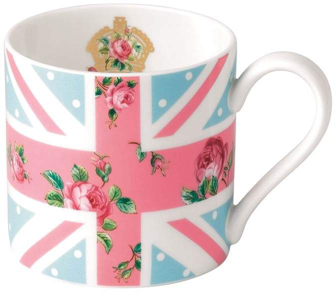 Cheeky Pink Union Jack Mug