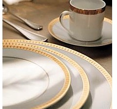 Malmaison Gold Oval Platter