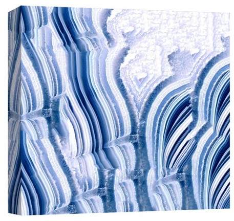 Blue Waves Decorative Canvas Wall Art 16