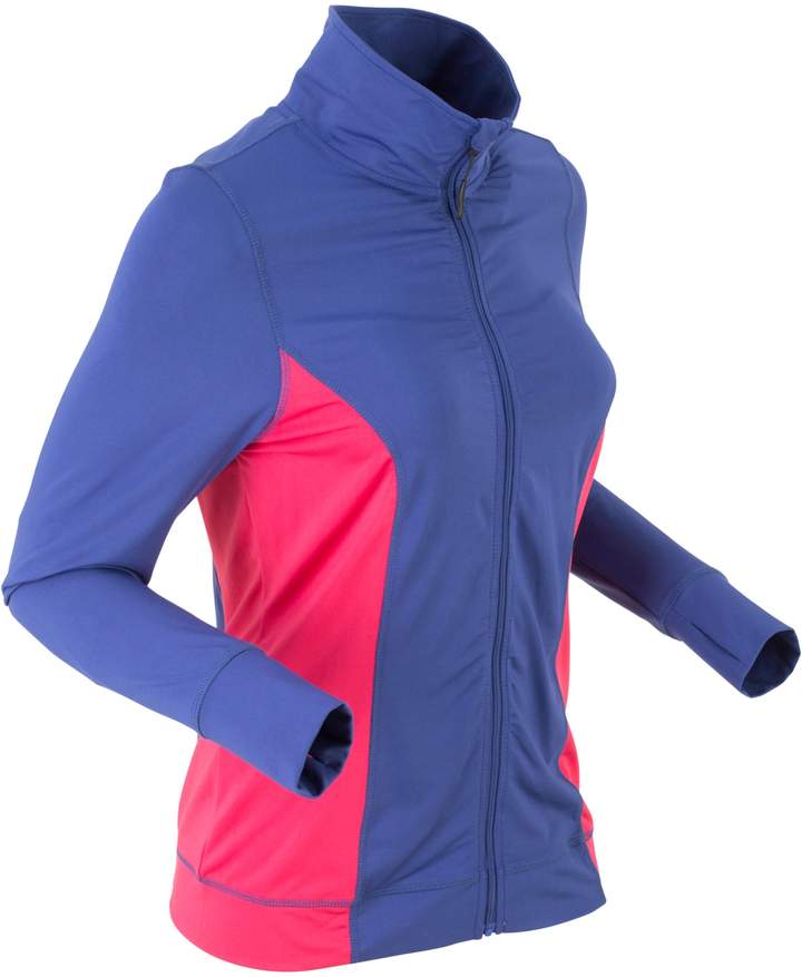 bpc bonprix collection Langärmlige Funktions-Mikrofleecejacke mit Schlank-Effekt