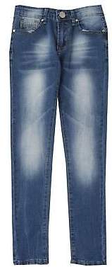 Mens Boys Skinny Tube Jeans in Blue size 5-6 Yrs