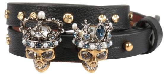 Queen & King Leather Bracelet