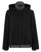 Jacke, Rippbündchen, ultraleicht, Kapuze, für Damen