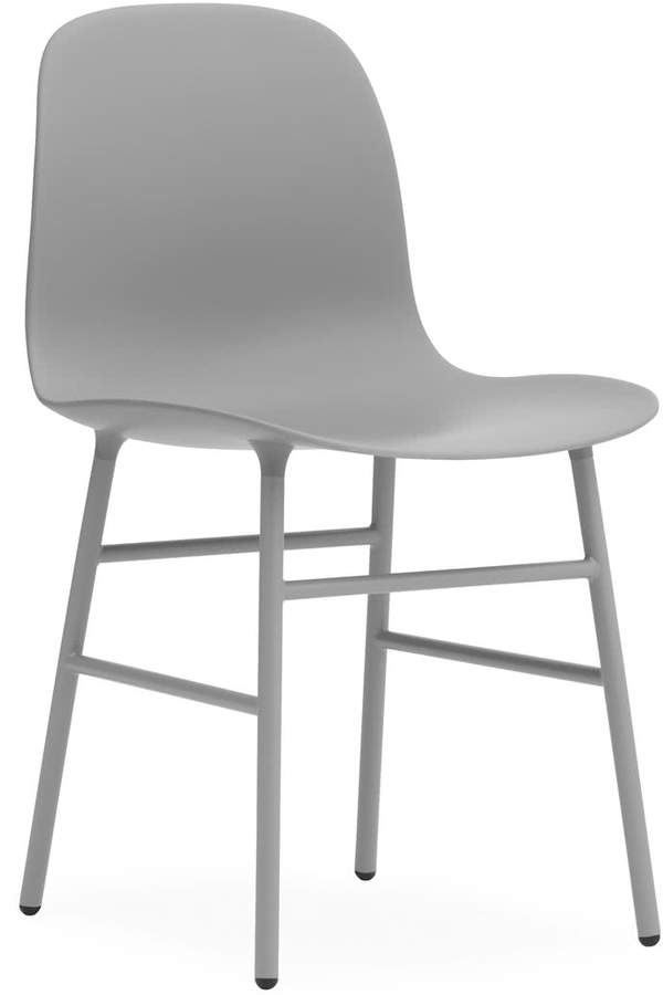 Normann Copenhagen - Form Stuhl, Gestell Stahl / Grau