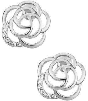 Fashionvictime Ohrringe Ohrringe Damen - Versilbert Modeschmuck - Kristall