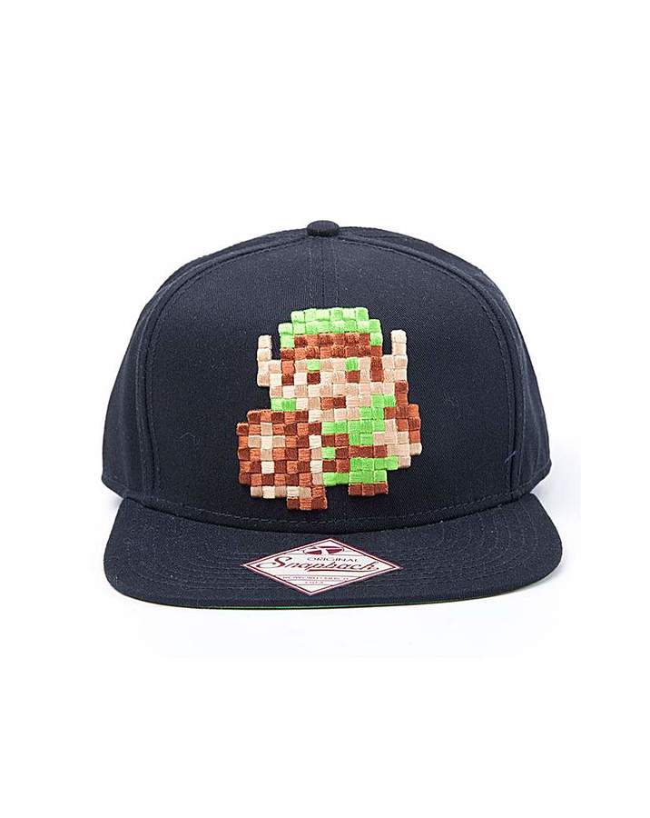 Legend of Zelda Pixelated Snapback Cap