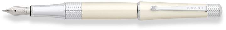 Beverly Lacquer Fountain Pen, White