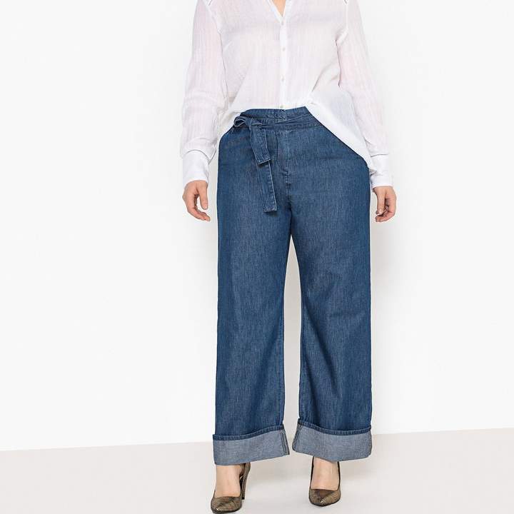 CASTALUNA PLUS SIZE Regular Straight Jeans with High Waist