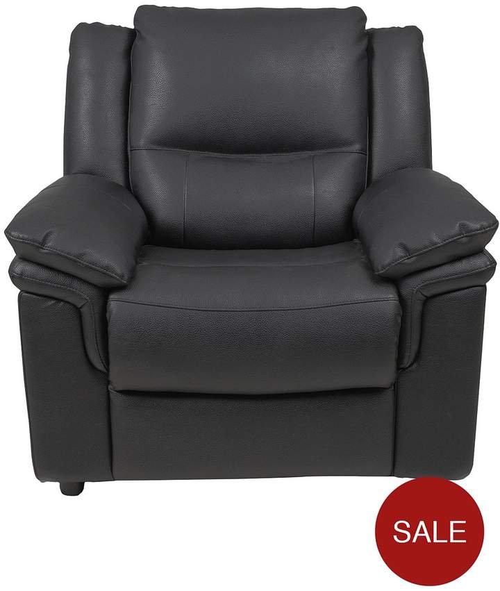 Albion Luxury Faux Leather Armchair
