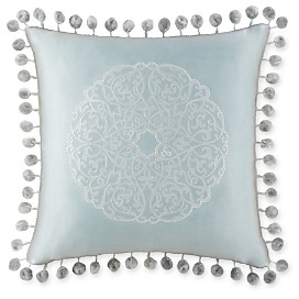 Jonet Ball-Fringe Decorative Pillow, 16 x 16