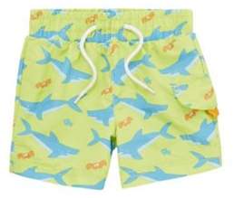 Minoti Shark Print Swim Shorts