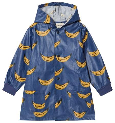 Turkish Sea Blue Banana Raincoat