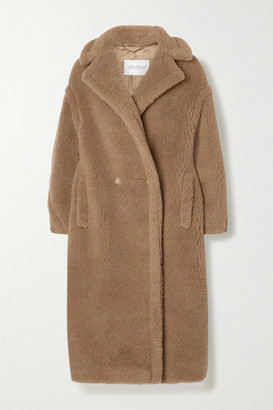 Max Mara Teddy Icon Camel Hair And Silk-blend Coat - Sand