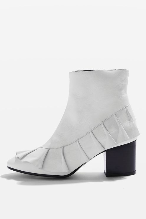 Frill Ankle Boots