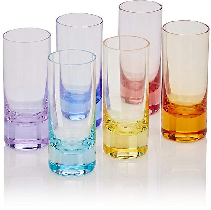 Moser USA Vodka Crystal Shot Glass Set
