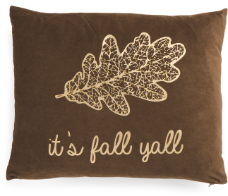 Velvet Its Fall Yall Pillow
