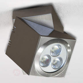 Drehbarer Deckenspot Praktyk LED in Würfelform