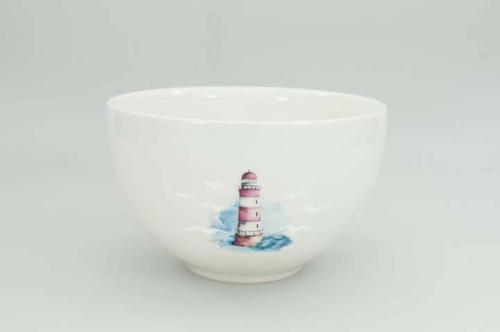 HTI-Line Leuchtturm Dessertschale