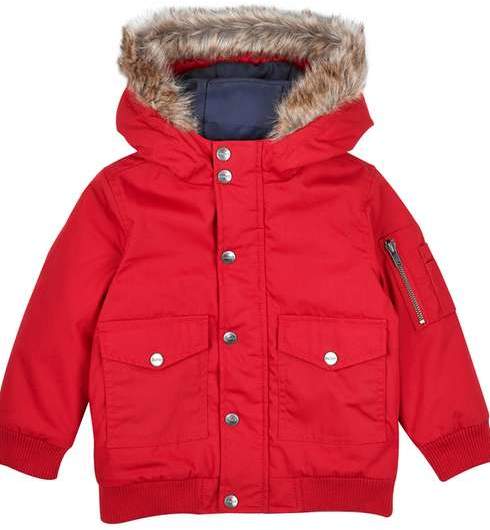 **Boys Red Padded Jacket (18 months - 6 years)