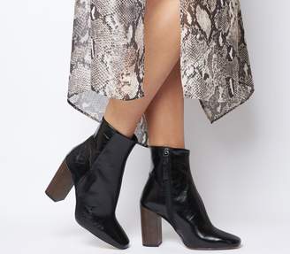 office tortoiseshell boots