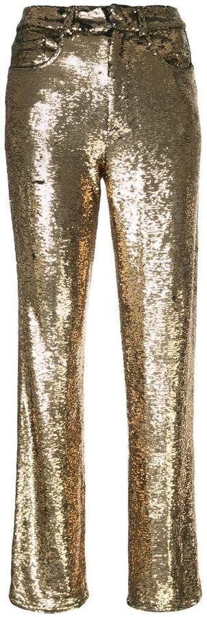 sequin trousers