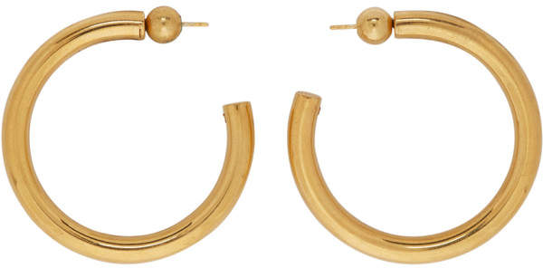 Sophie Buhai Gold Medium Everyday Hoop Earrings