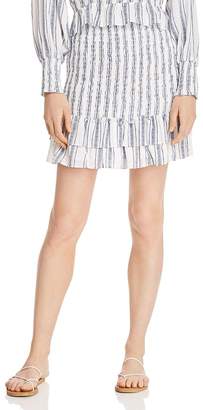 Aqua Striped Smocked Skirt - 100% Exclusive Aqua Striped Smocked Skirt - 100% Exclusive