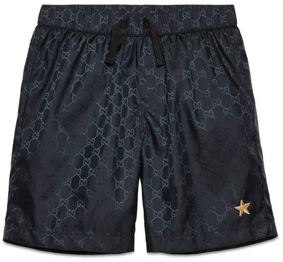 Children's GG nylon swim boxer